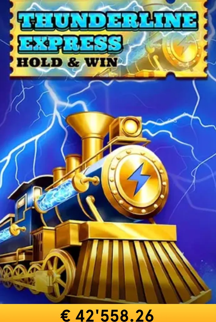 Thunderline Express slot jackpot progressivo